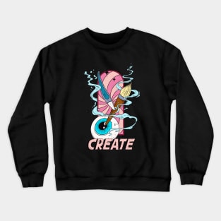 Surreal Artists Creative Creator Art Crewneck Sweatshirt